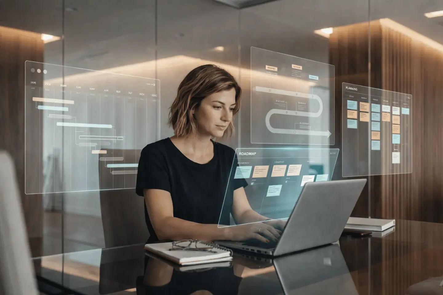 Profesional de recursos humanos analizando procesos laborales digitales en contexto de reforma laboral en Argentina