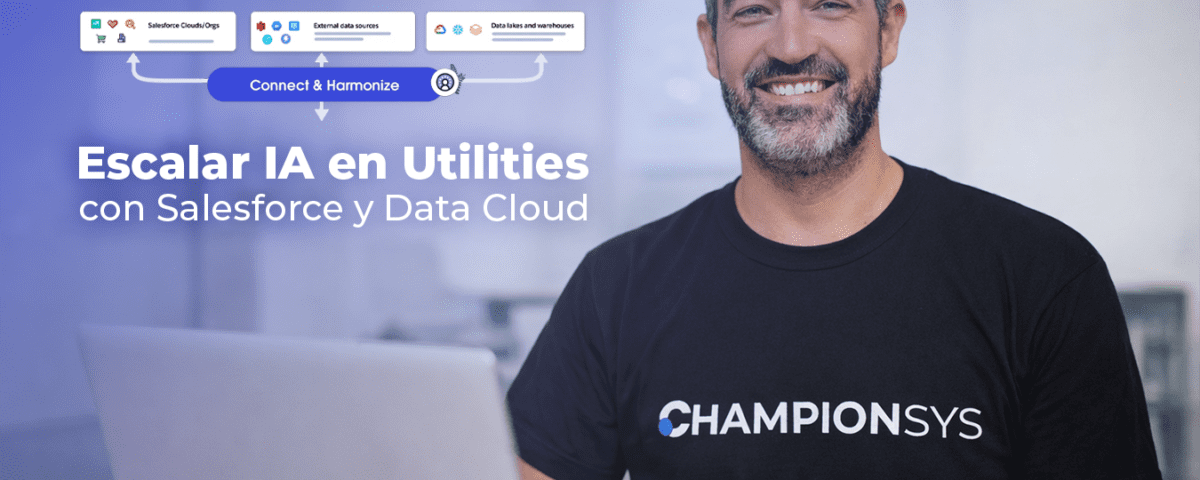 Cómo las Utilities pueden escalar Inteligencia Artificial con Salesforce y Data Cloud. Arquitectura de datos, Energy Intelligence y transformación en Oil & Gas.
