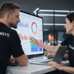 Equipo de recursos humanos analizando ala reforma laboral en Argentina 2026 y como afecta en la gestipon de RRHH